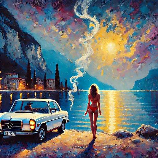 Night at Lake Garda