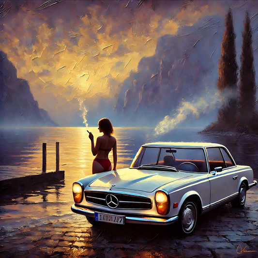 Evening at Lake Garda